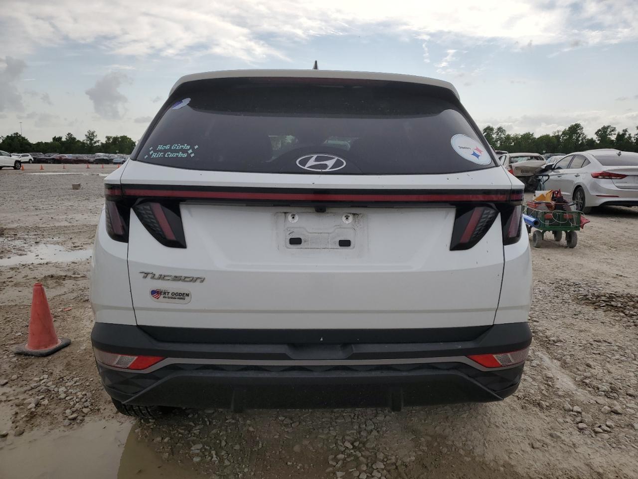 2022 Hyundai Tucson Sel VIN: 5NMJC3AE5NH140124 Lot: 55112625