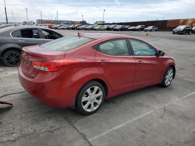  HYUNDAI ELANTRA 2013 Czerwony