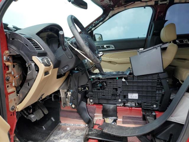  FORD EXPLORER 2017 Czerwony