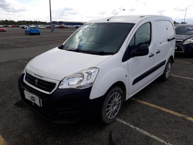 2016 PEUGEOT PARTNER S for sale at Copart SANDTOFT