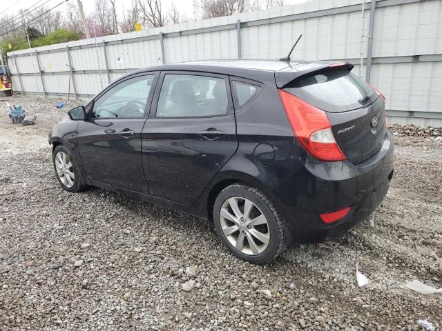  HYUNDAI ACCENT 2014 Чорний
