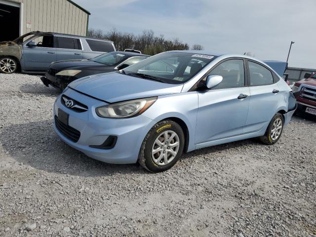 Sedans HYUNDAI ACCENT 2012 Blue