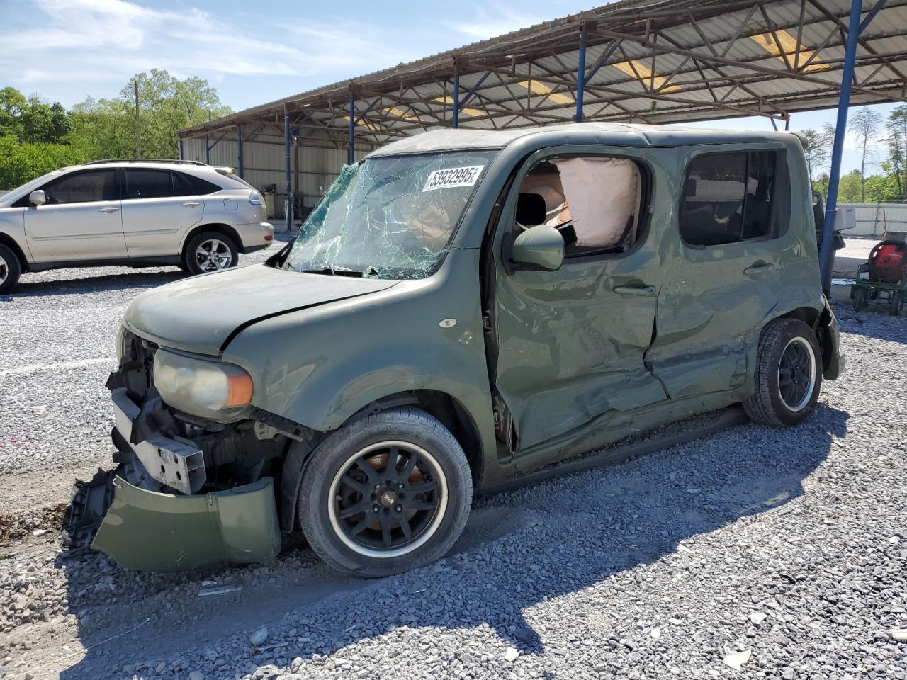 2009 Nissan Cube Base იყიდება Cartersville-ში, GA - Rollover