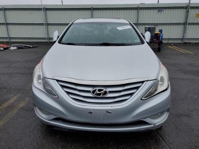  HYUNDAI SONATA 2013 Серебристый