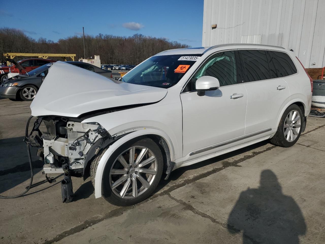 2016 Volvo Xc90 T6 en Venta en Windsor, NJ - Front End