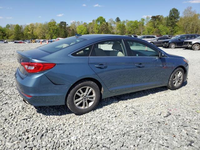  HYUNDAI SONATA 2015 Синий