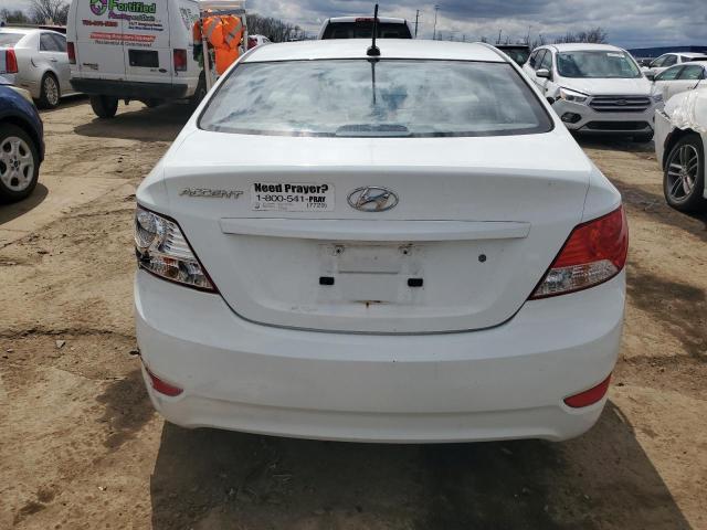  HYUNDAI ACCENT 2013 Белый
