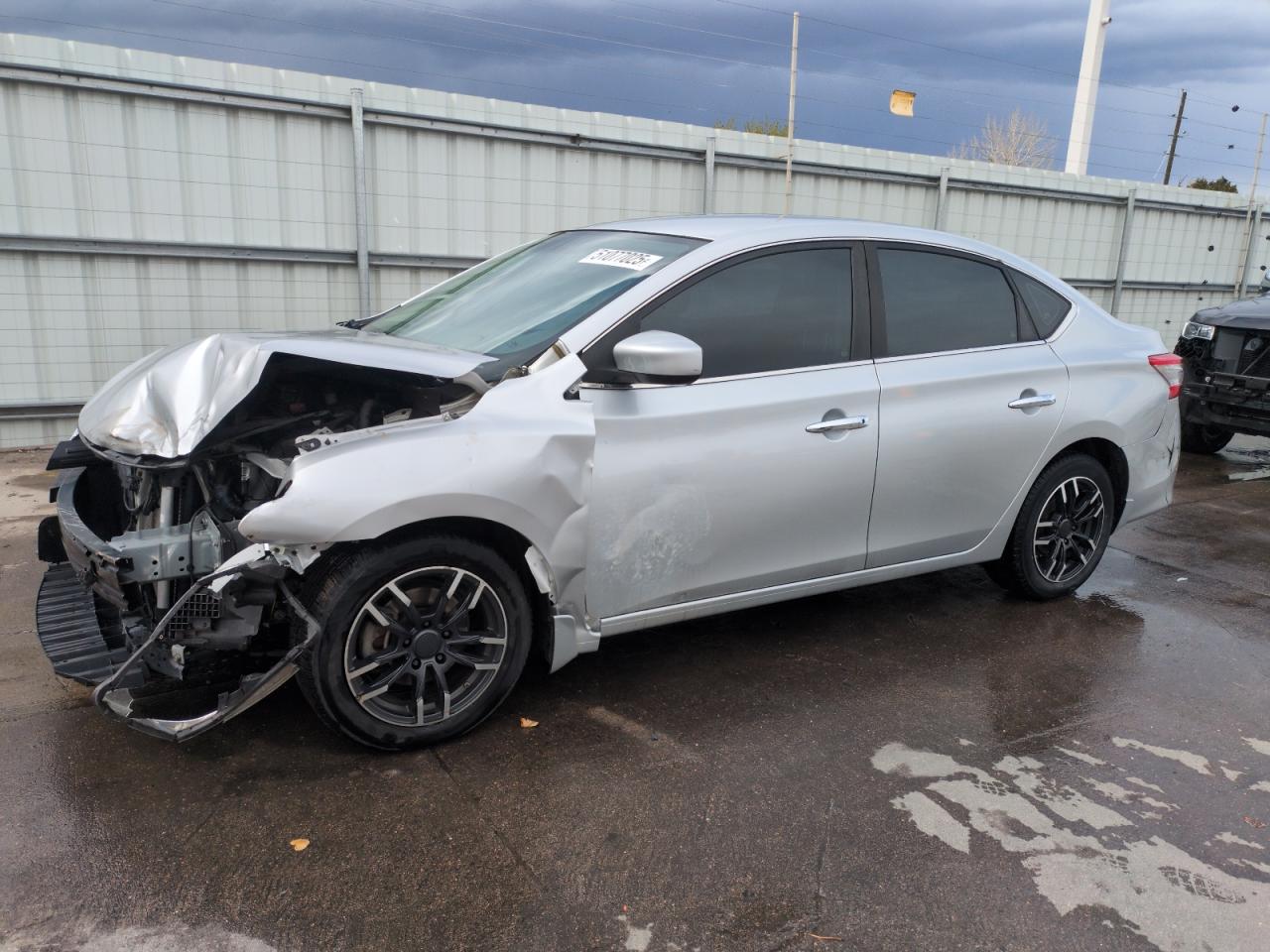 2015 Nissan Sentra S na sprzedaż w Littleton, CO - Front End