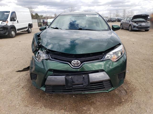  TOYOTA COROLLA 2015 Zielony