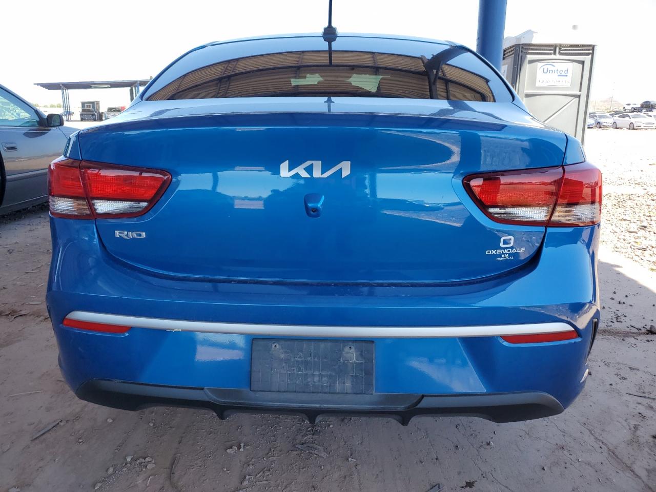 2022 Kia Rio Lx VIN: 3KPA24AD0NE468199 Lot: 54622495
