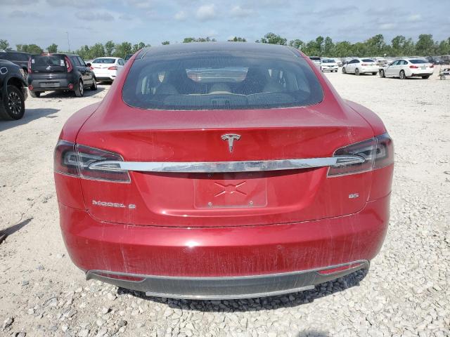  TESLA MODEL S 2014 Red
