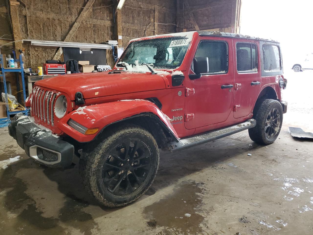 2021 Jeep Wrangler Unlimited Sahara 4Xe for Sale in Rapid City, SD - Rollover