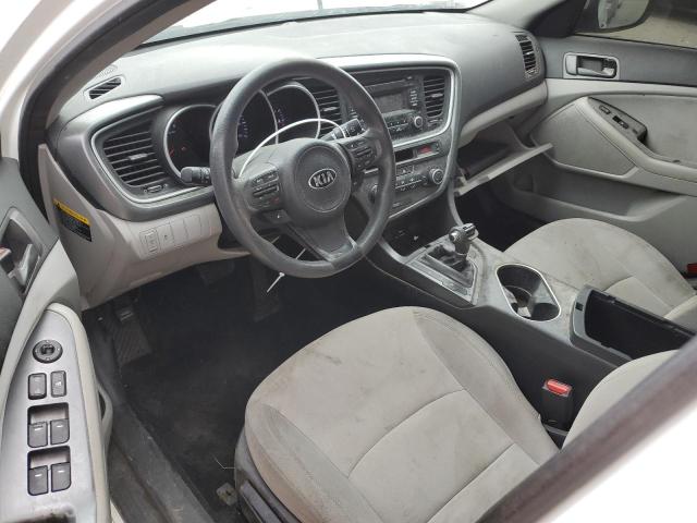 Sedans KIA OPTIMA 2015 White