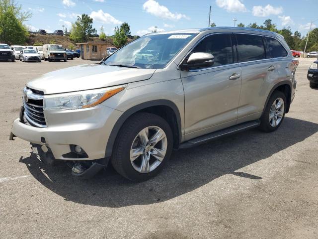  TOYOTA HIGHLANDER 2015 Gold