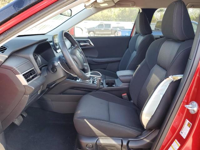  MITSUBISHI OUTLANDER 2024 Czerwony