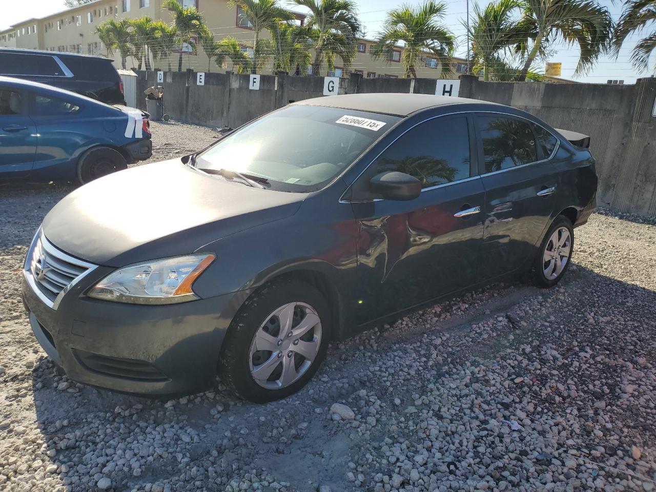 2015 Nissan Sentra S продається в Opa Locka, FL - Rear End