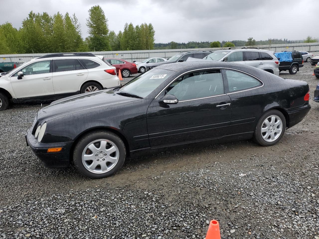 2001 Mercedes-Benz Clk 320 en Venta en Arlington, WA - Rear End