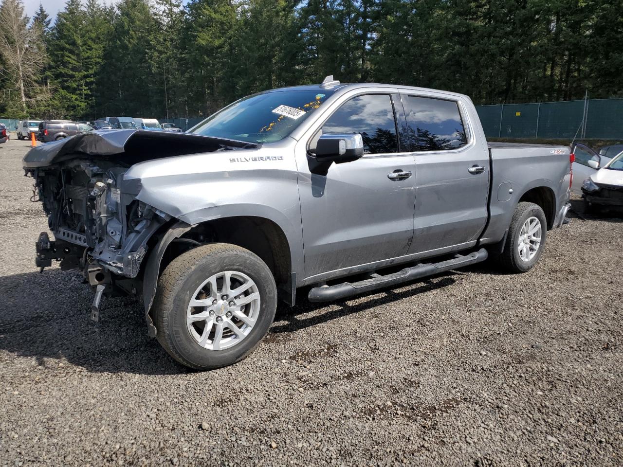 2019 Chevrolet Silverado K1500 Ltz de vânzare în Graham, WA - Front End