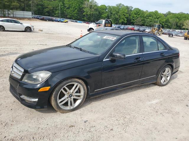  MERCEDES-BENZ C-CLASS 2012 Чорний