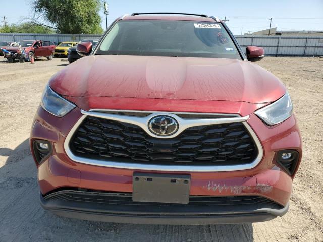  TOYOTA HIGHLANDER 2022 Red