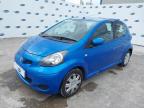 2011 TOYOTA AYGO BLUE for sale at Copart ST HELENS