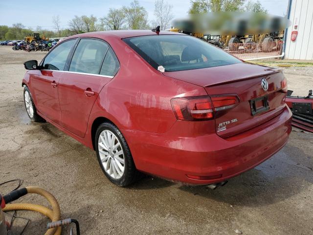  VOLKSWAGEN JETTA 2016 Бордовый