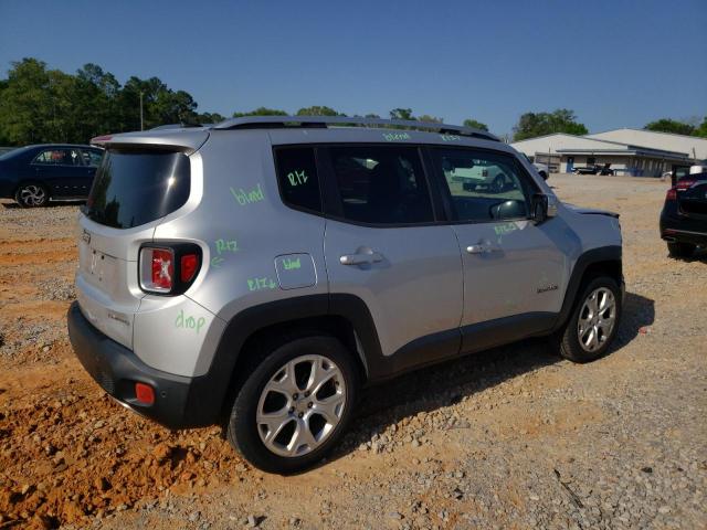  JEEP RENEGADE 2016 Srebrny