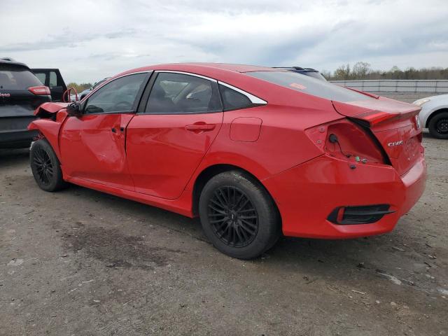 Sedans HONDA CIVIC 2017 Czerwony