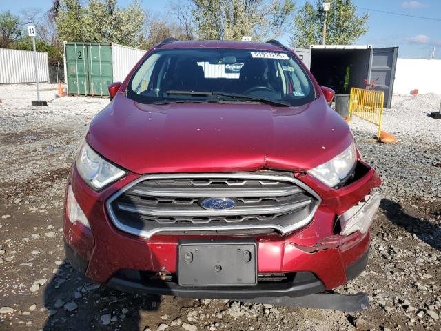  FORD ECOSPORT 2018 Burgundy