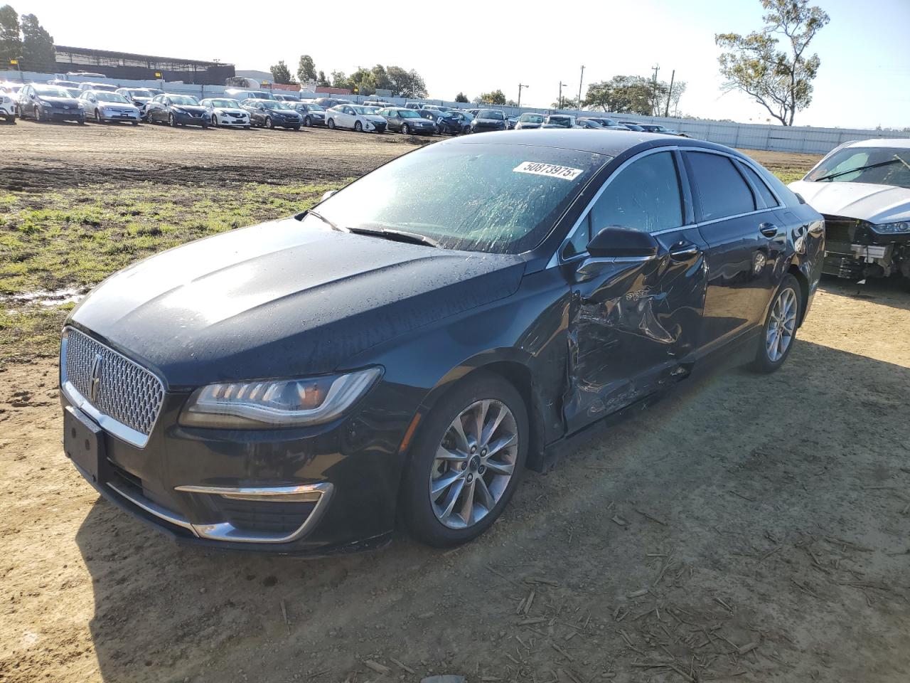2017 Lincoln Mkz Hybrid Premiere zu verkaufen in American Canyon, CA - Side