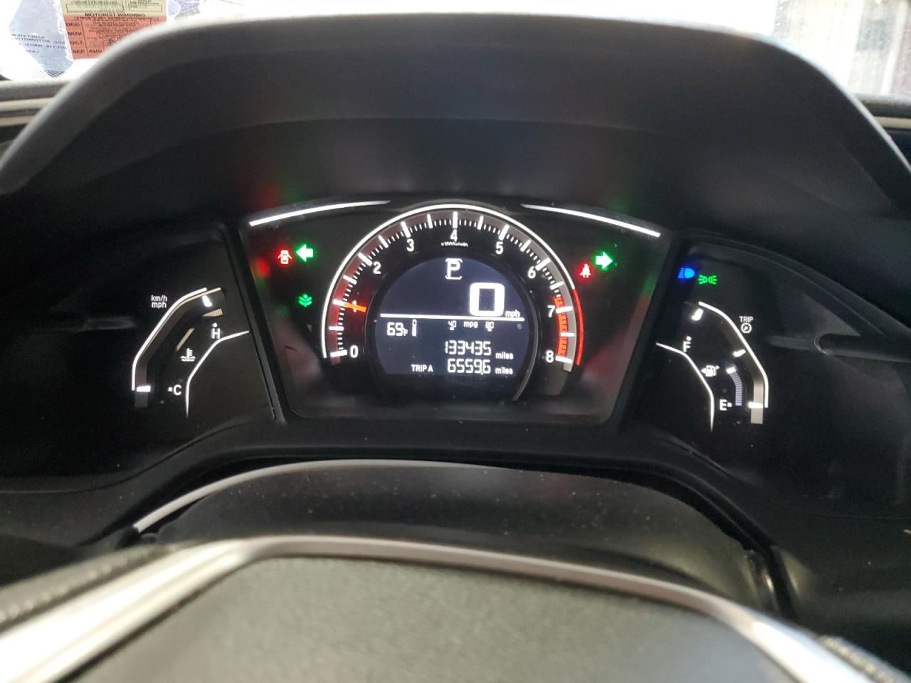 2016 Honda Civic Lx VIN: 19XFC2F57GE210192 Lot: 53742465