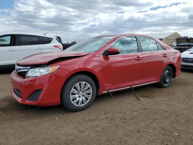  TOYOTA CAMRY 2012 Червоний