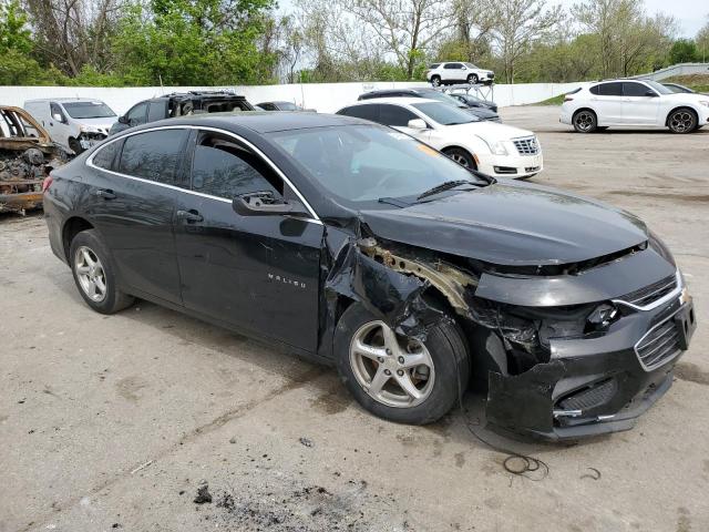  CHEVROLET MALIBU 2018 Czarny