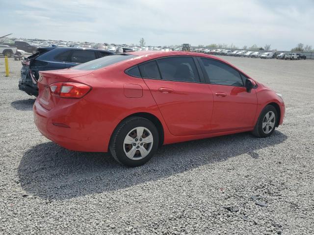  CHEVROLET CRUZE 2018 Червоний