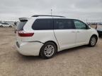 2017 Toyota Sienna Xle en Venta en Amarillo, TX - Rear End