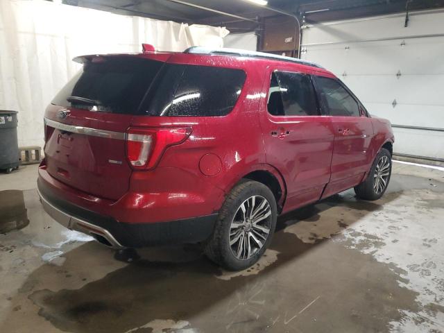  FORD EXPLORER 2017 Czerwony