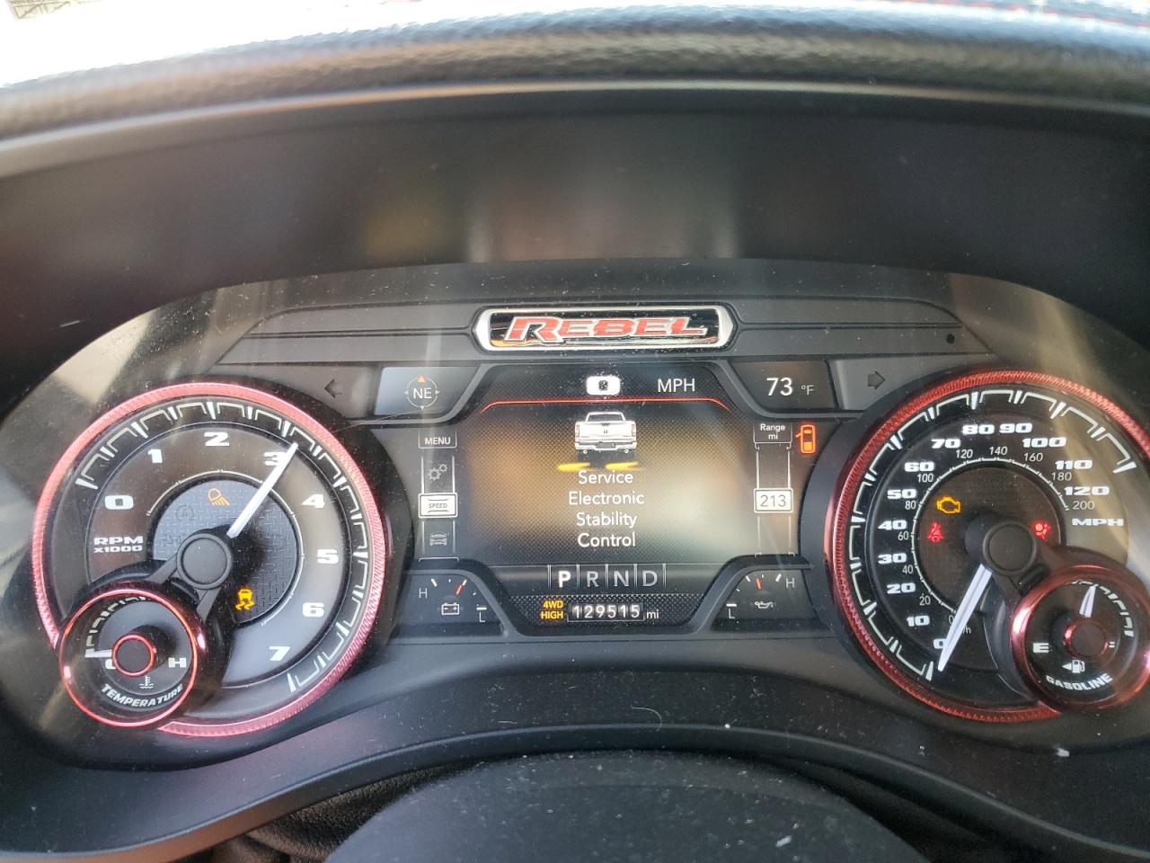 2019 Ram 1500 Rebel VIN: 1C6SRFET5KN580766 Lot: 54126805