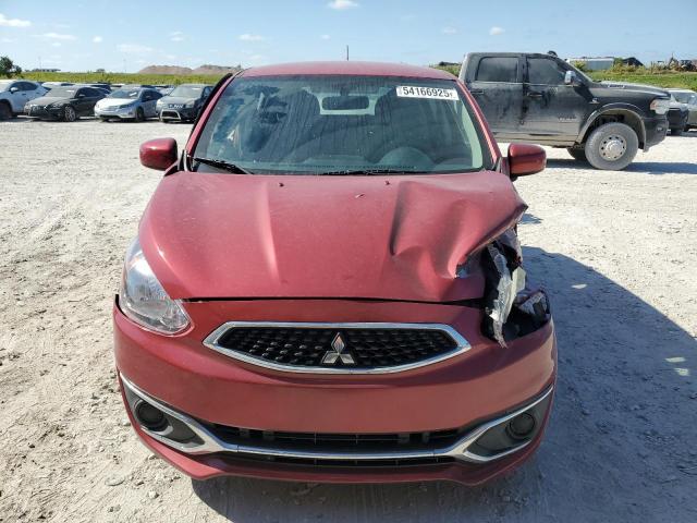  MITSUBISHI MIRAGE 2019 Czerwony