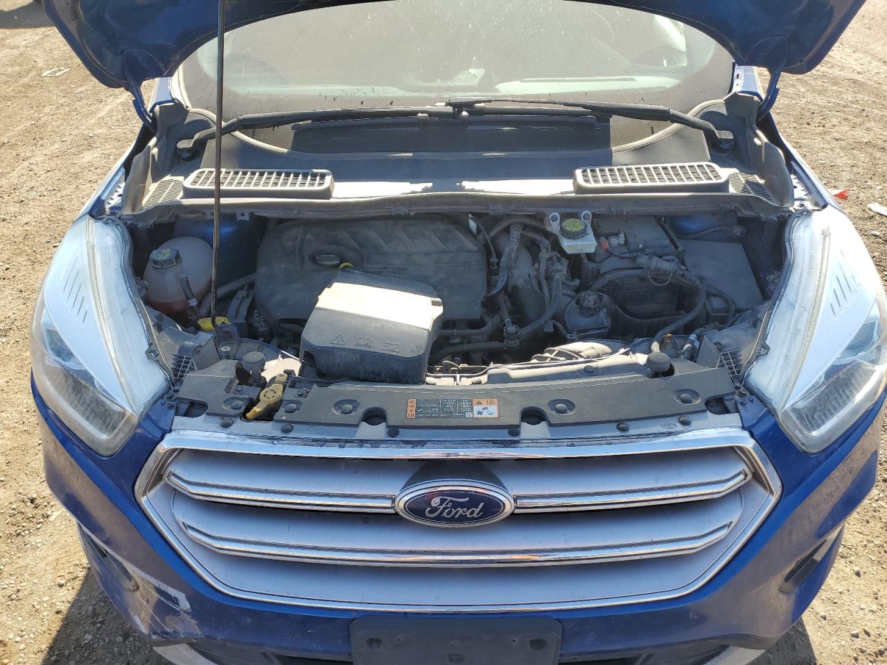 2017 Ford Escape Titanium VIN: 1FMCU9JD1HUE16257 Lot: 54572365