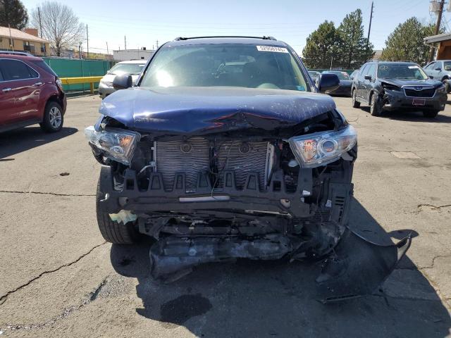  TOYOTA HIGHLANDER 2013 Синий