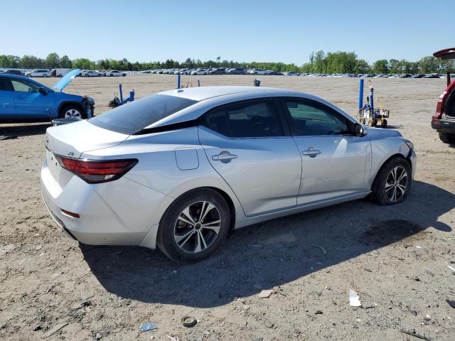  NISSAN SENTRA 2022 Серебристый