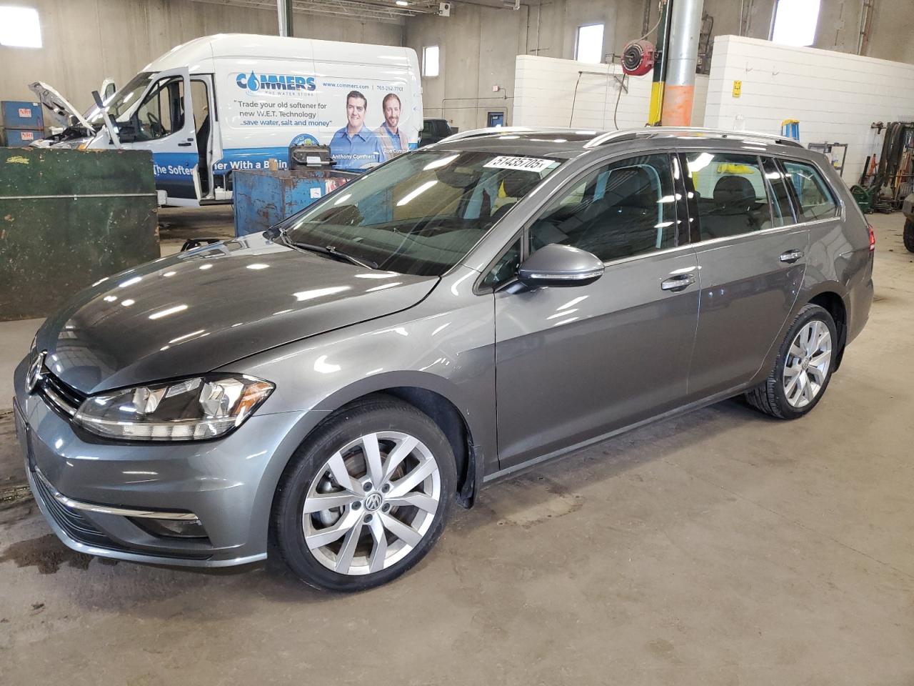 2018 Volkswagen Golf Sportwagen Sel იყიდება Blaine-ში, MN - Front End