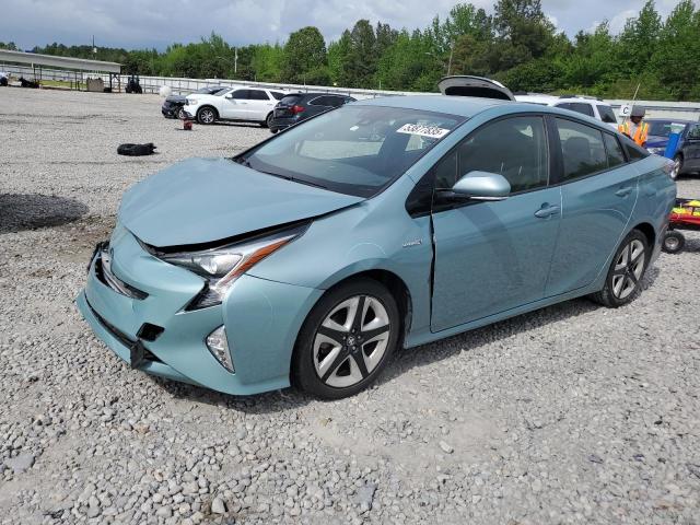  TOYOTA PRIUS 2016 Бирюзовый