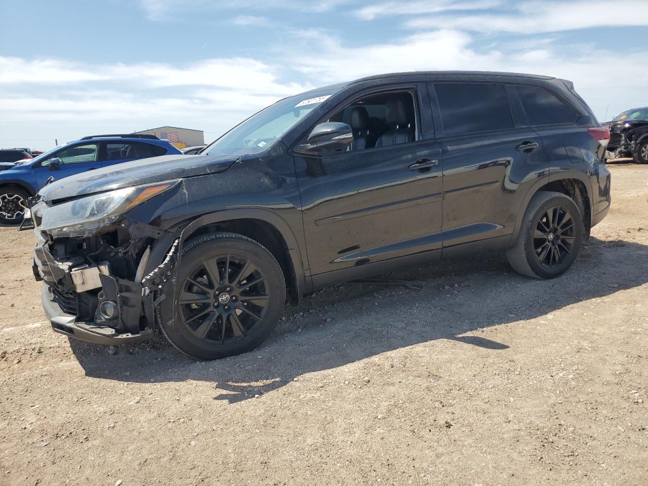 2019 Toyota Highlander Se na sprzedaż w Amarillo, TX - Front End