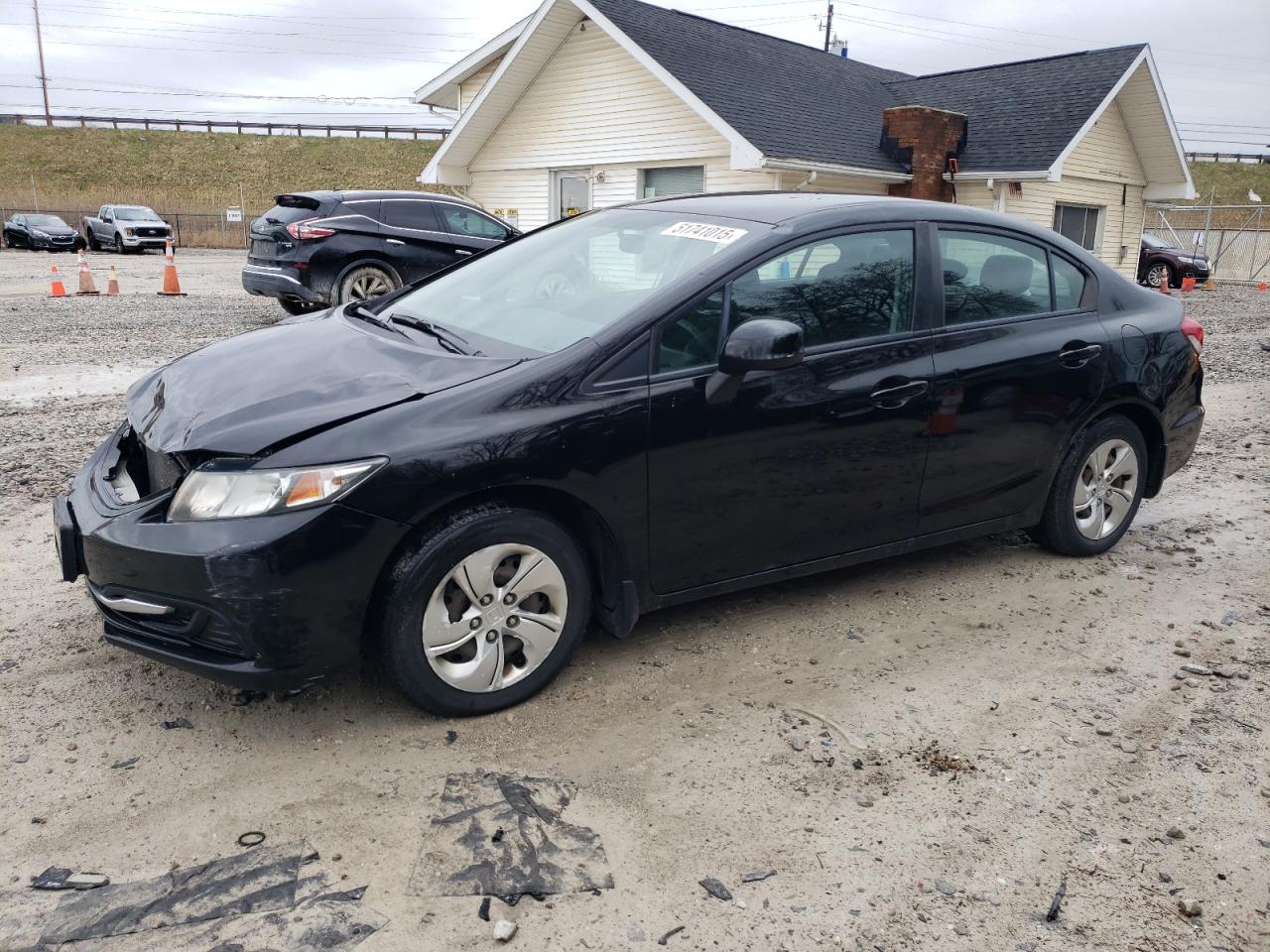 2013 Honda Civic Lx на продаже в Northfield, OH - Mechanical