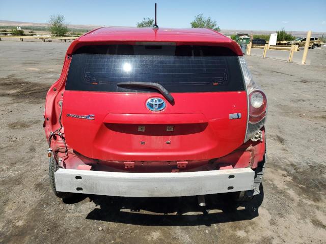 Хэтчбеки TOYOTA PRIUS 2013 Красный