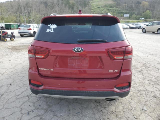  KIA SORENTO 2019 Красный