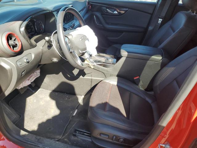  CHEVROLET BLAZER 2022 Czerwony