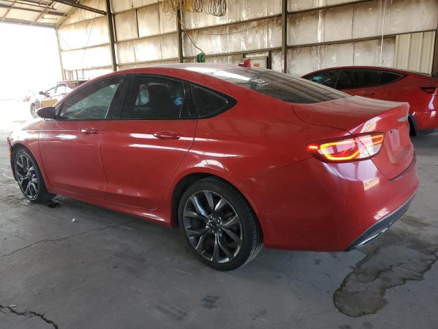  CHRYSLER 200 2016 Red