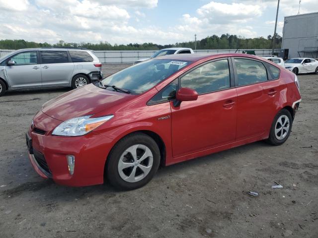  TOYOTA PRIUS 2015 Czerwony